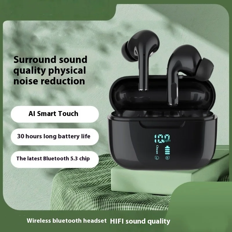 Premium Wireless Bluetooth HIFI Stereo Earbuds with ENC and Power Display