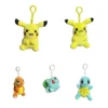 20pcs/set Pokemon  Bulbasaur Pikachus Squirtle Charmander Plush Doll 11cm Pendant Stuffed Pendant Keychain Plush Gift Toy 2