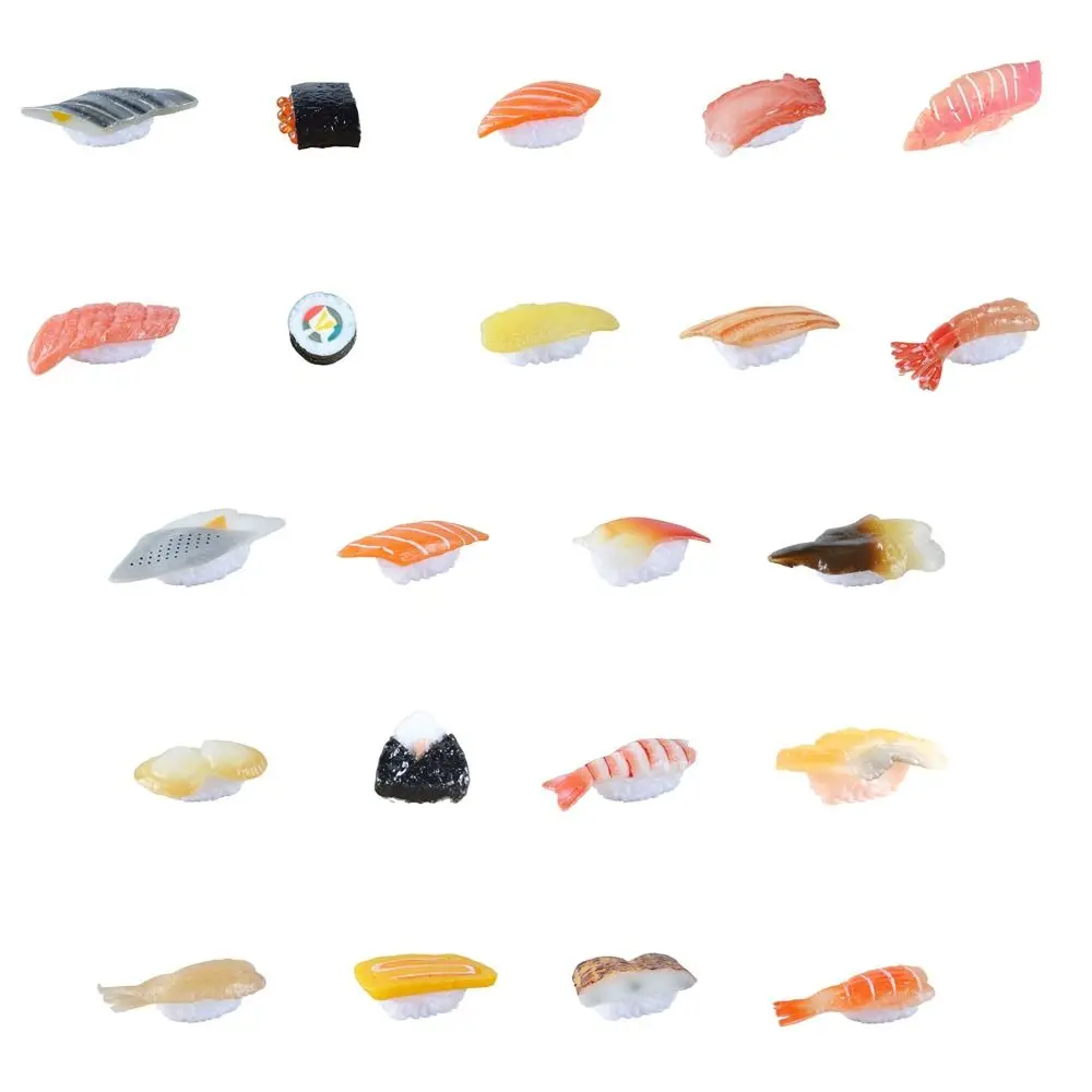 Pretend Play Simulation Sushi Model Cooking Toys Japanese Food Food Toys Rice Ball Simulation Food Simulation Kitchen Toy Boy 6