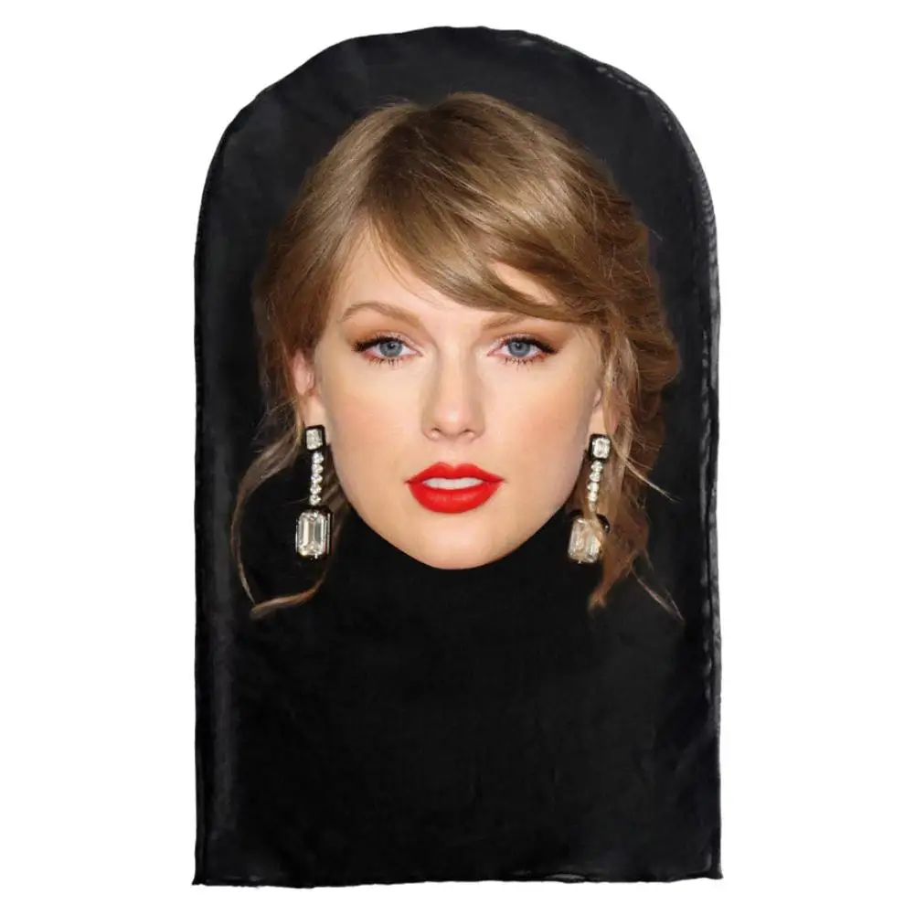 3D Printed Seamless Mask Celebrity Face Funny Head Cover Riding Scarf Cosplay Party Headwear Hip Hop Hood Balaclava