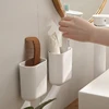 Wall-mounted Storage Box Can Drain Water Suitable For Toothpaste And Toothbrush Storage On Bathroom Wall 3