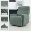 4PCS Split Jacquard Recliner Sofa Covers Elastic Armchair Chair Cover Non-Slip Recliner Chairs Slipcovers For Living Room Decor 4