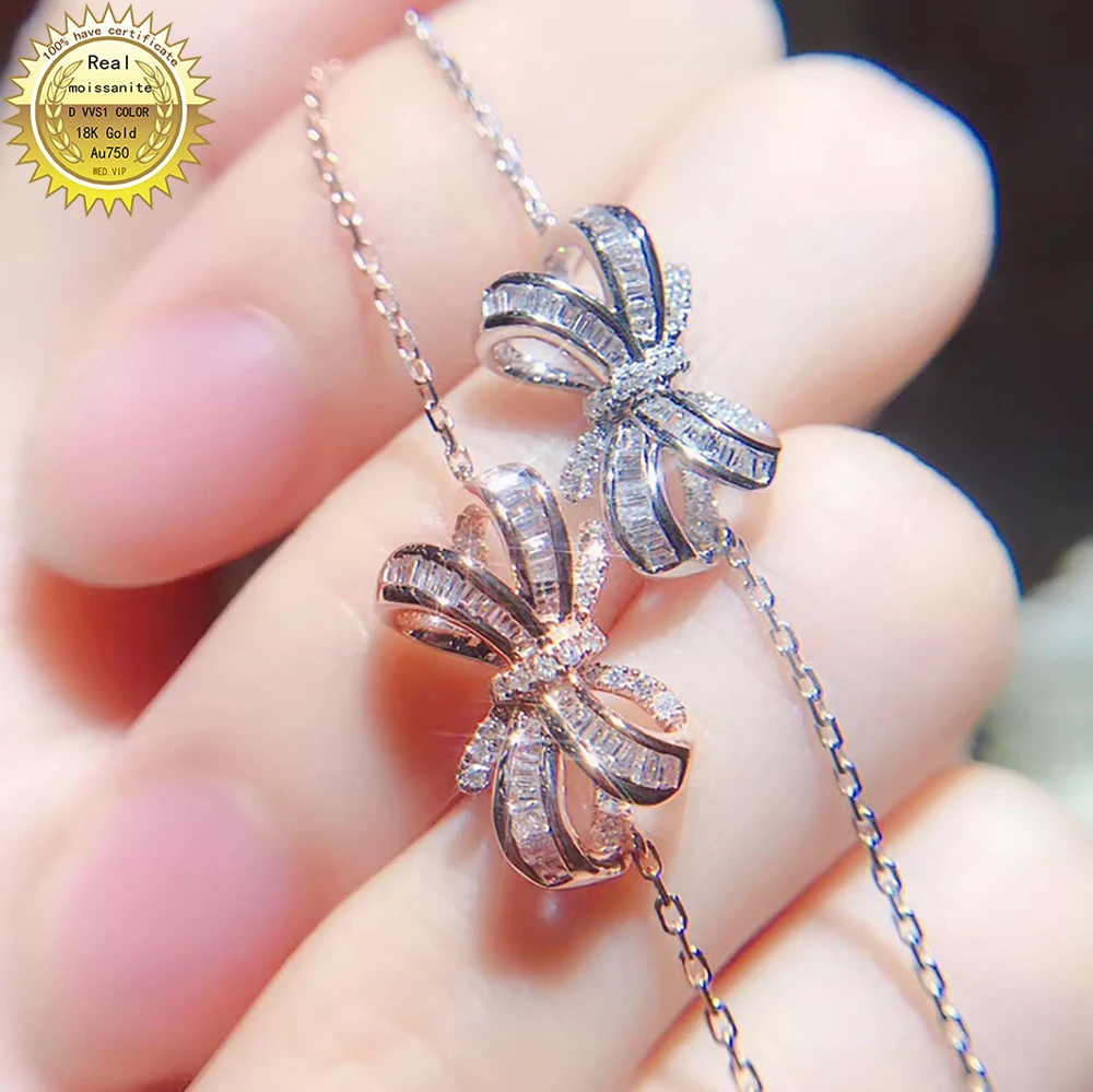 

Браслет из белого золота 0,25 карат, 9 к Au375