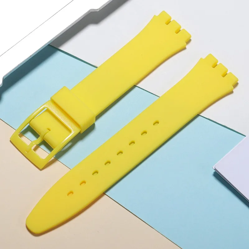 Vibrant Silicone Watchband - Soft, Durable, and Easy-to-Install Replacement Strap with Tools
