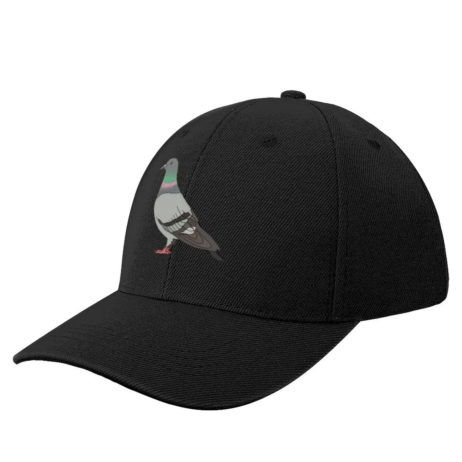 

pigeon walk 2020, black background Baseball Cap Trucker Hats dad hat cute summer hats Hat For Man Women's