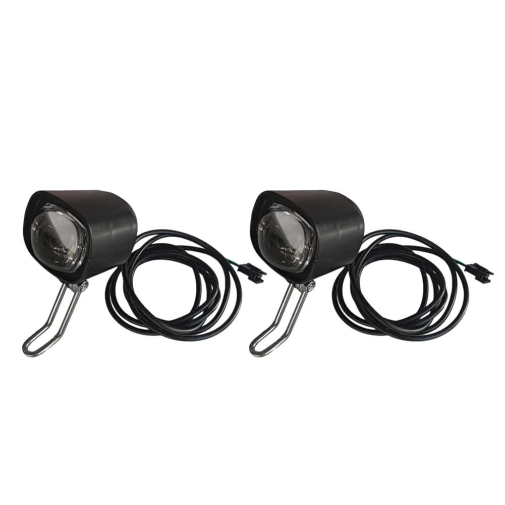 Versatile Waterproof LED E-Bike Headlight & Horn Combo