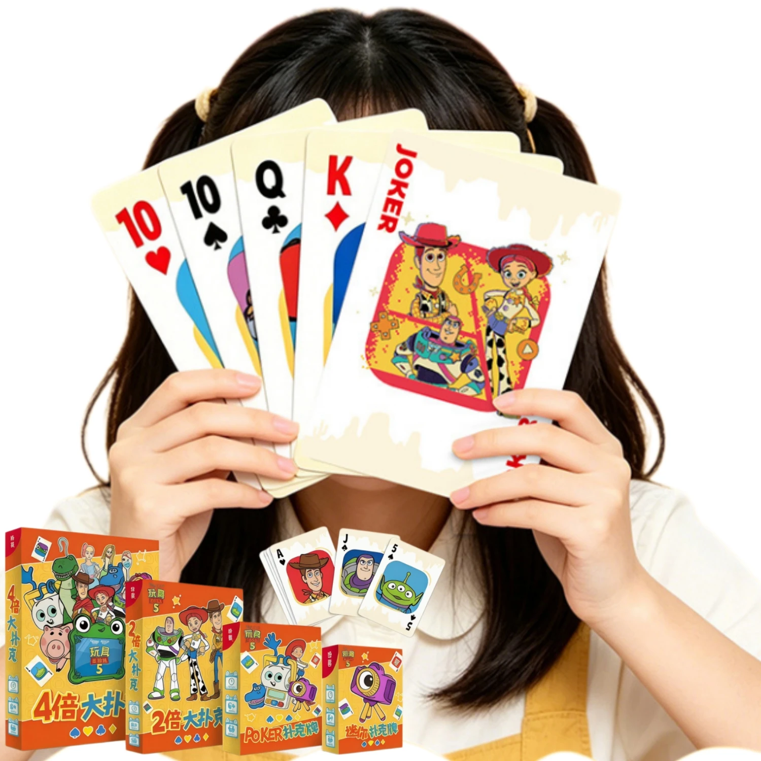 Carte da Poker Toy Story 5, Gioco da Tavolo, Carte da Gioco a Tema Cartoni Animati, Gioco di Carte Interattivo per Famiglie, Articoli per Feste, Regalo Natalizio Originale - immagine 2
