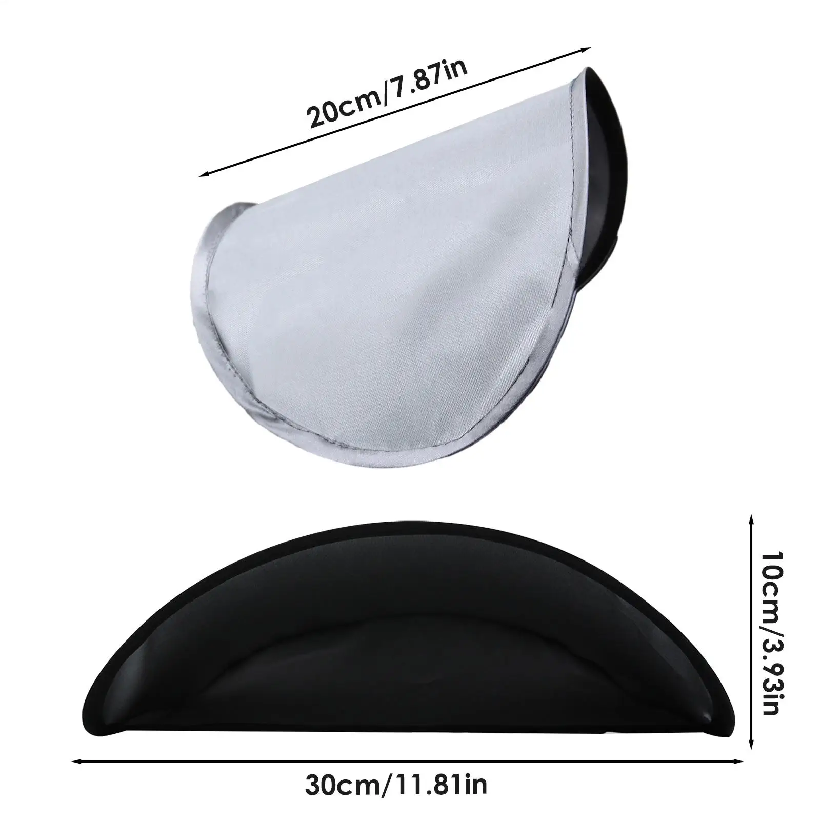 1pcs Car GPS Navigation Sunshade Visor Cover Sun Shade Barrier Light Cover GPS Navigator Case Auto Interior Accessories