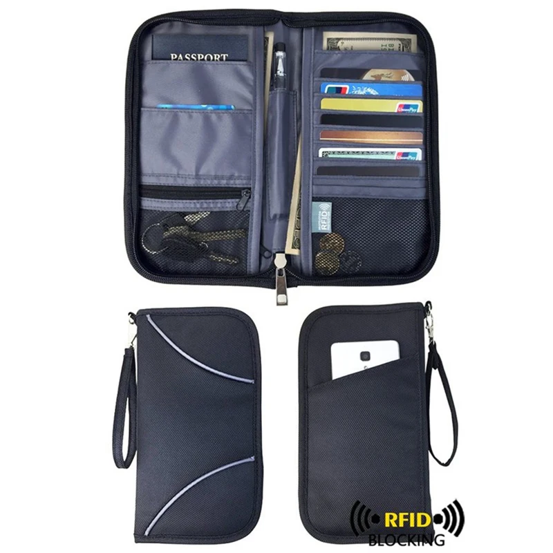 Electronic Equipment Portable Faraday Bag Shield Wallet Cell Phone Anti  Radiation Signal Blocking Travel Solid EMF Protection