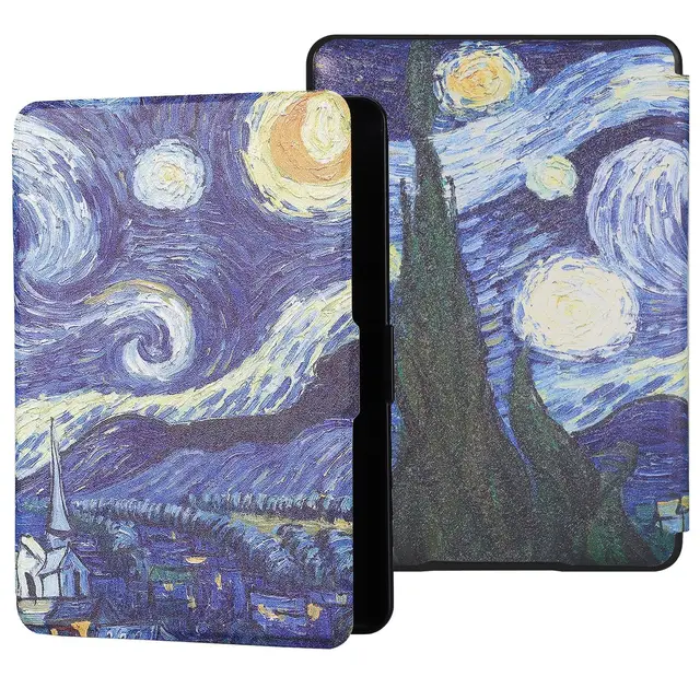 Smart eBook Funda For Kobo Clara 2e Case 2022 Cute Painted PU Leather Flip  Book Cover For Etui Kobo Clara 2E Capa Kids - AliExpress