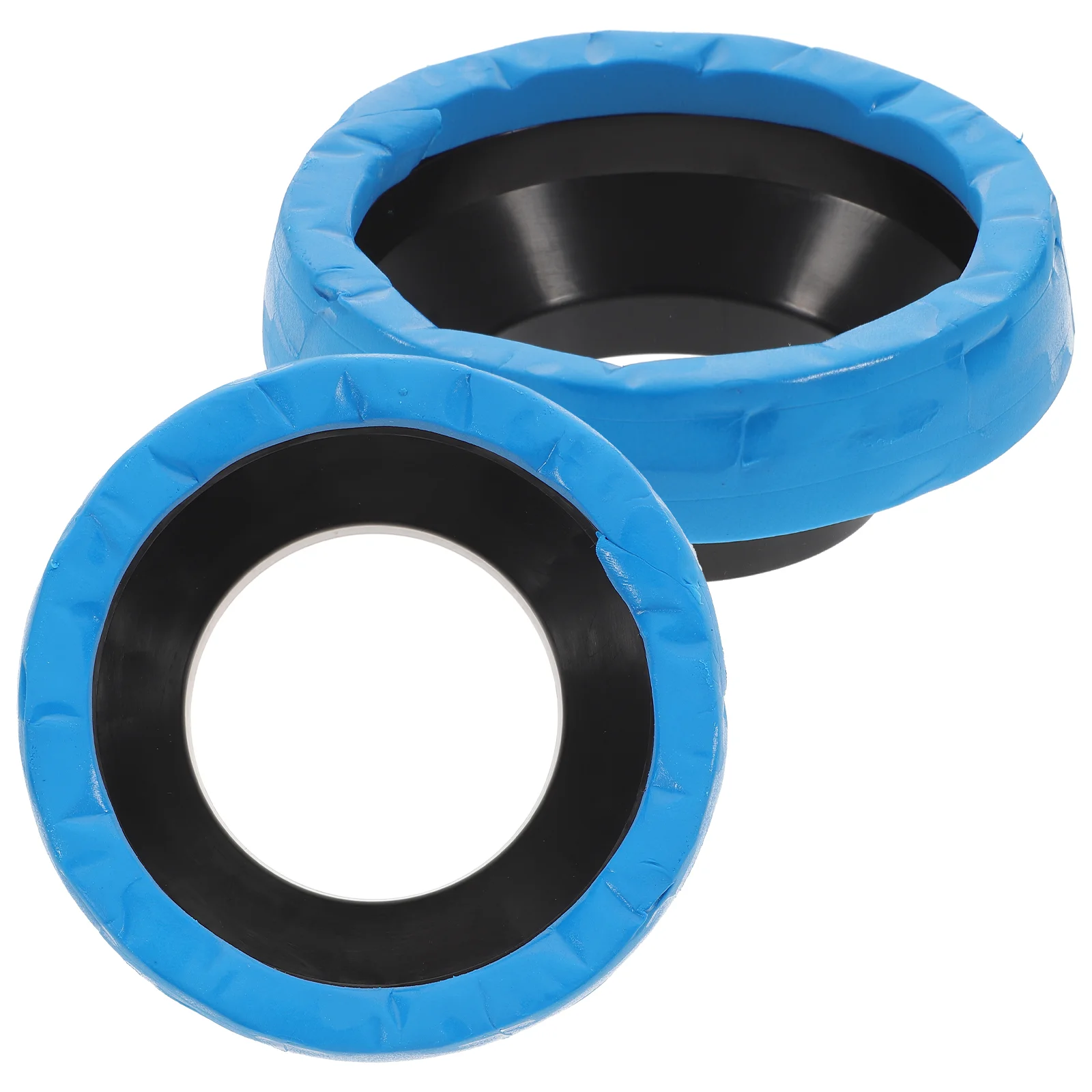 цена 2 Pcs Water Proof Flange Seal Wax Ring Toilet Kit Rubber for Toilets Replacement