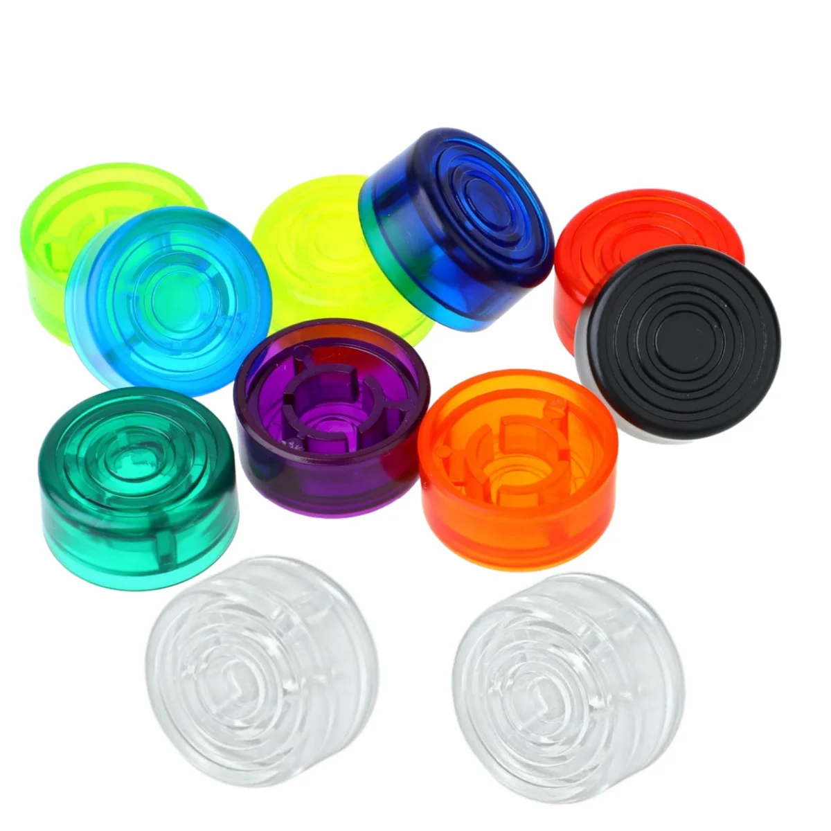 20PCS Guitar Effects Pedal Footswitch Toppers
