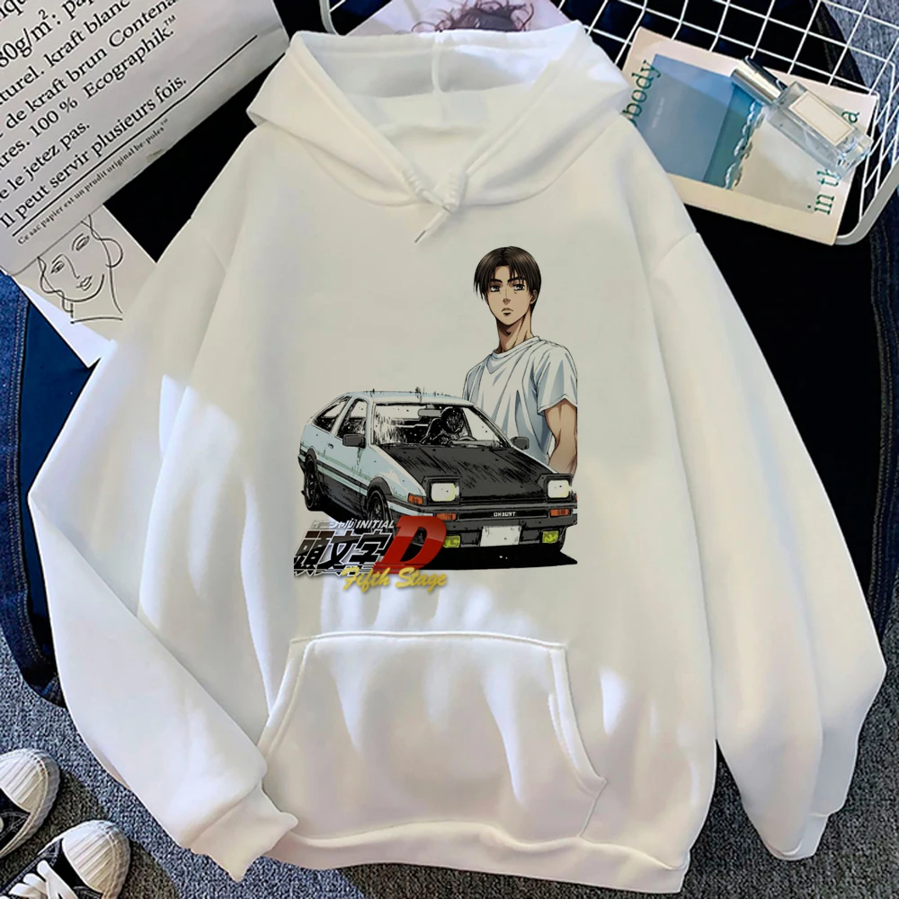 

Толстовки Initial d для женщин, аниме свитшоты, свитер, Женский пуловер Kawaii