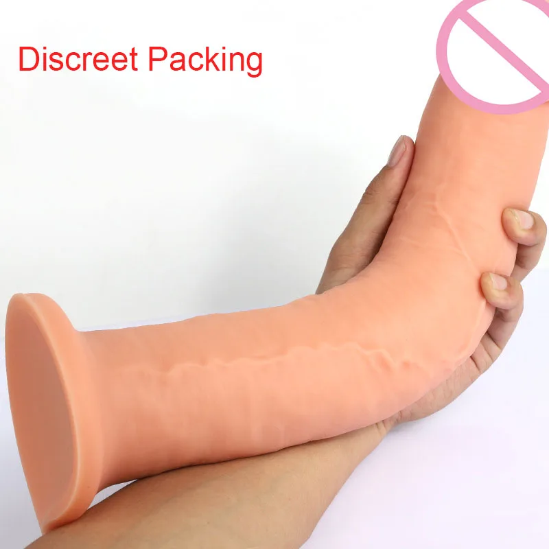 Realistic Dildo For Men And Women Soft Anal Plug Masturbator_voghion.com