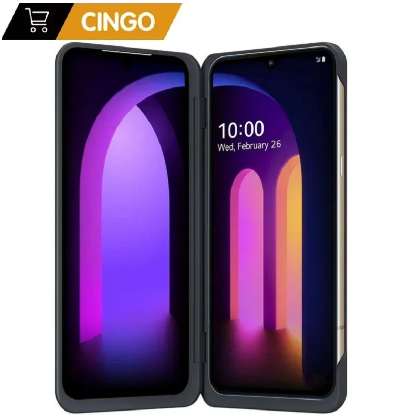 

Разблокированный оригинальный LG V60 ThinQ 5G V600AM/TM/VM, 6,8 дюйма, Qualcomm 865, 4G/Φ, 8 Гб памяти, 128 ГБ ROM, корейская/американская версия