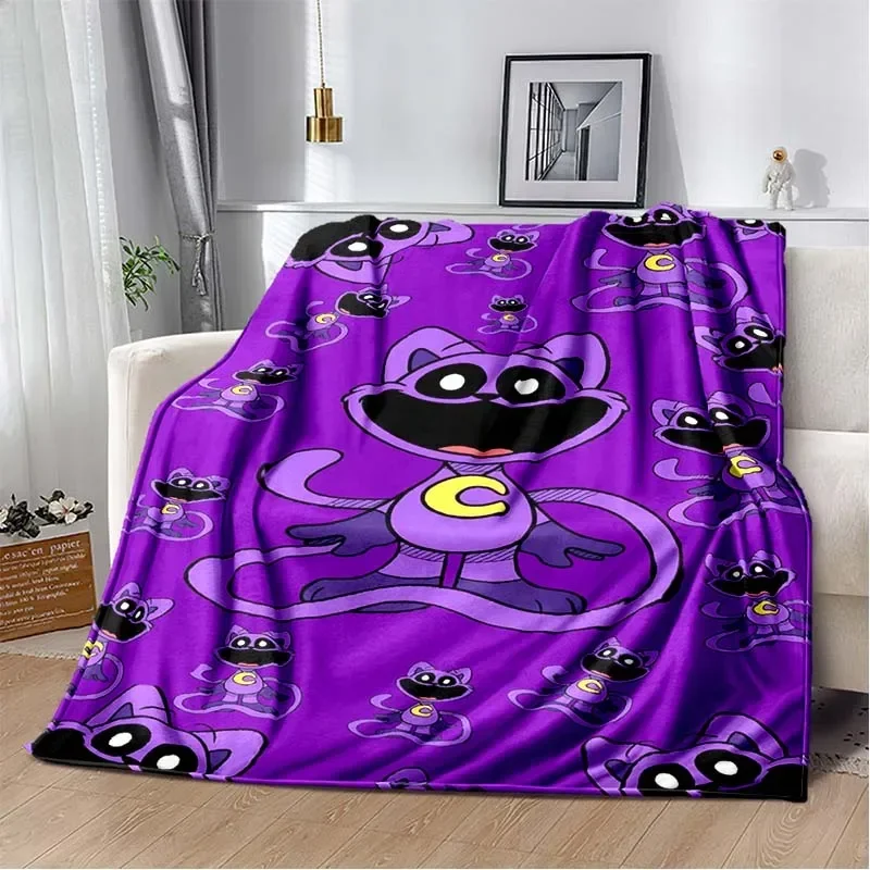 3D Cartoon CATNAP DOGDay Printed Children's Blanket,Fashion Soft Cozy Living room Bedroom Sofa Bed Travel Blanket Birthday Gift 3