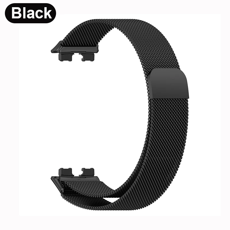 Magnetic Milanese Loop Metal Strap with Soft TPU Case & Screen Protector