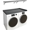 Washing Machine, Dryer Countertop and Shelves Set,  Automatic Laundry Washer 1