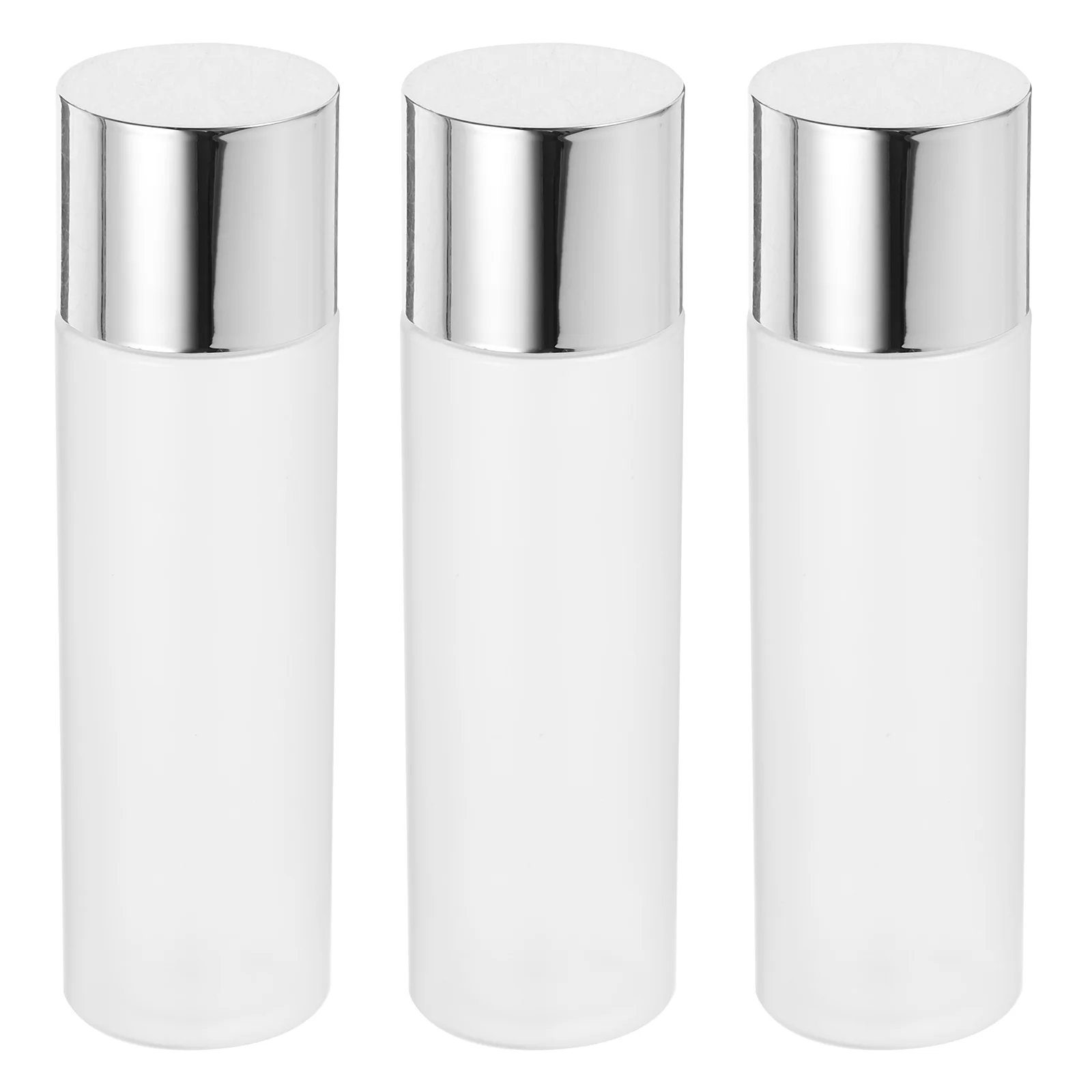 

3 Pcs Bottle Sub for Emulsion Sample Travel Makeup Frosted Lotion Empty Refillable