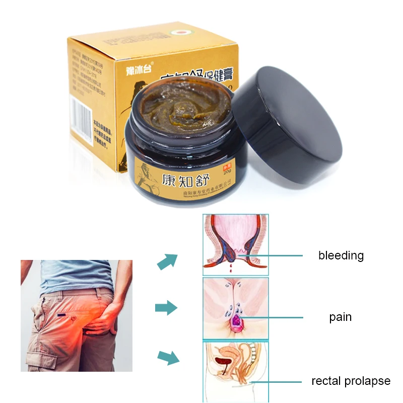 20g Hemorrhoids Ointment Chinese Cream Powerful Hemorrhoids Cream Internal Piles External Anal Fissure hemorrhoids treatment cream