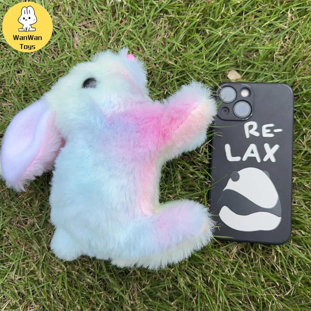 Electric plush toy bunny Easter gift for children men and women birthday camouflage random bunny birthday gift 6