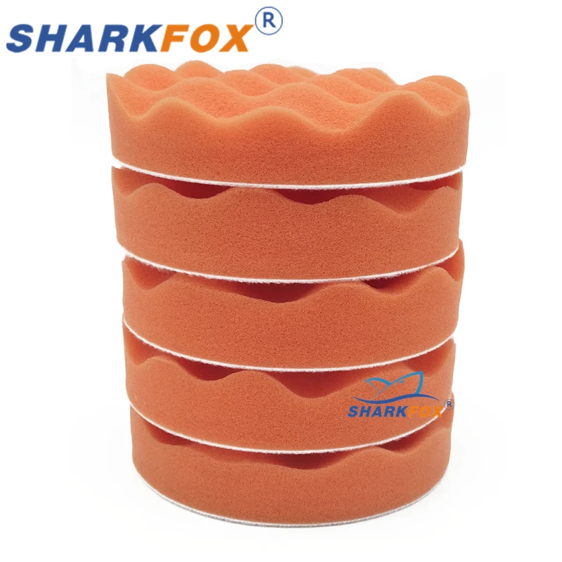 Car Polishing Pads Sponge Polishing Buffing Waxing Pad Kit Tool 5"(125mm)6"(150mm) For Car Polisher Buffer Auto Care Set car polishing pad car polish pad polishing sponge set car polishing sponge
