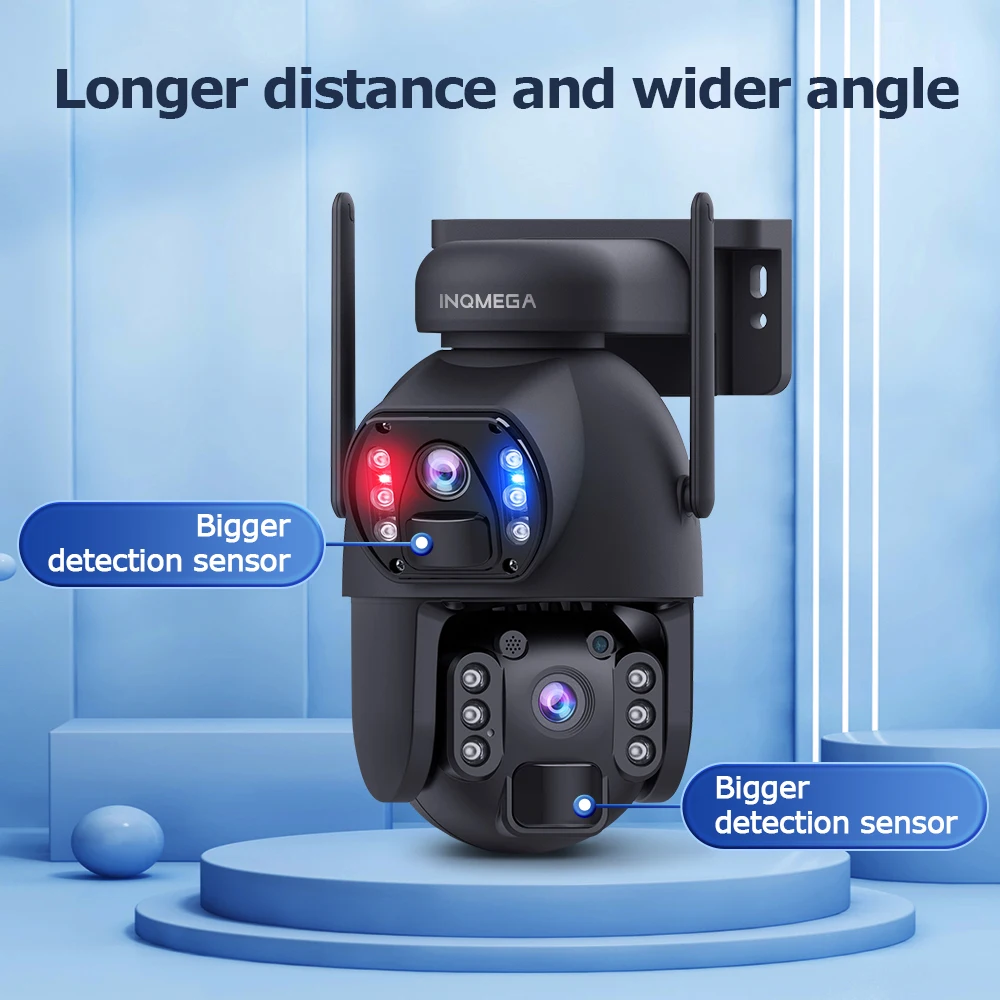 كاميرا أمان لاسلكية خارجية مقاومة للماء INQMEGA ،...