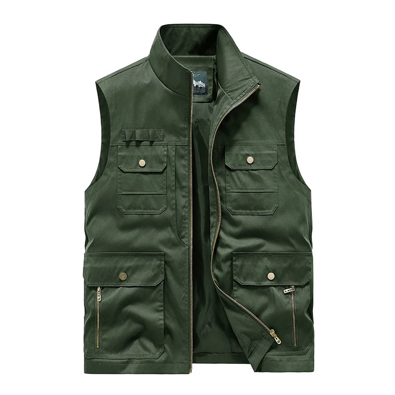 Men Coat Tactical Military Vest Motorcyclist Trekking Waterproof Fishing Wear Sweatshirts Unloading Elegant Bigsize