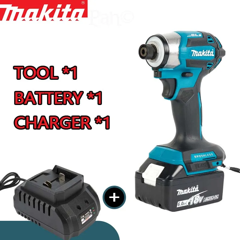 Makita brushless drill DTD173 handheld multifunctional screwdriver 18V rechargeable impact driver 5