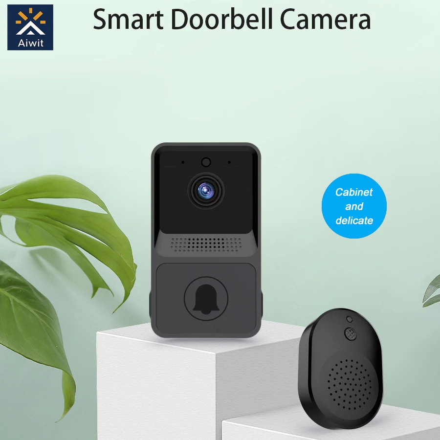 

Home Video doorbell Intercom WIFI Infrared Night Vision Outdoor Home Security Alarm Camera 480P Monito Wireless button Doorbell