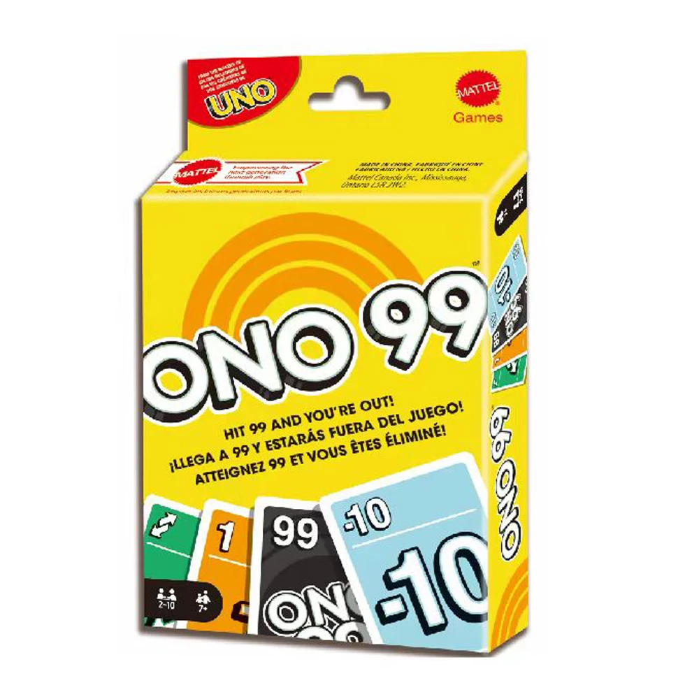 Mattel UNO-FLIP Card Game Iron Box genuine UNO Family Fun Fun Playing Cards  children's board game card toy Gift - AliExpress