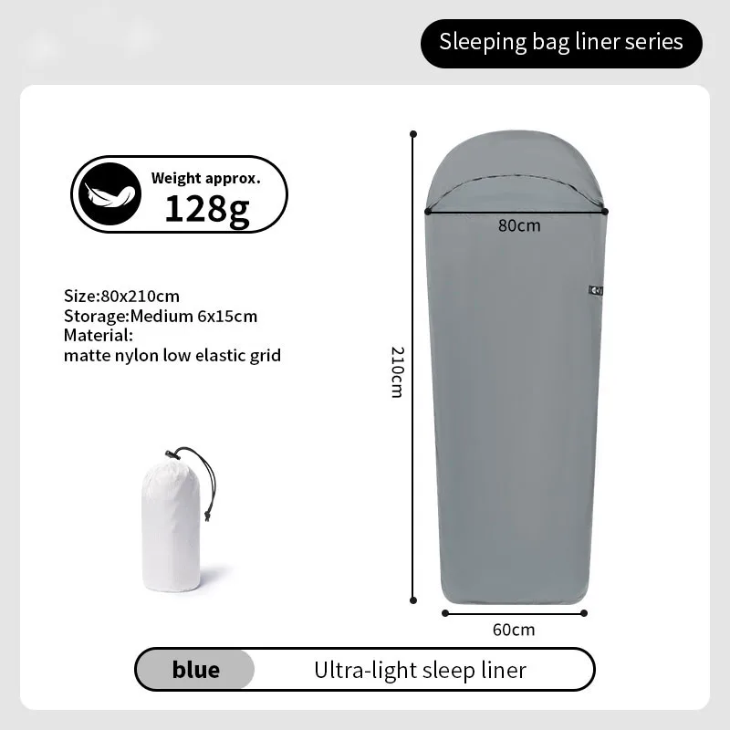 Sleeping bag sleeping bag liner Thermal Sleeping Bag Liner Mini Summer Mummy Sleeping Bag Insert Velvet Lining In The Mummy Ultralight
