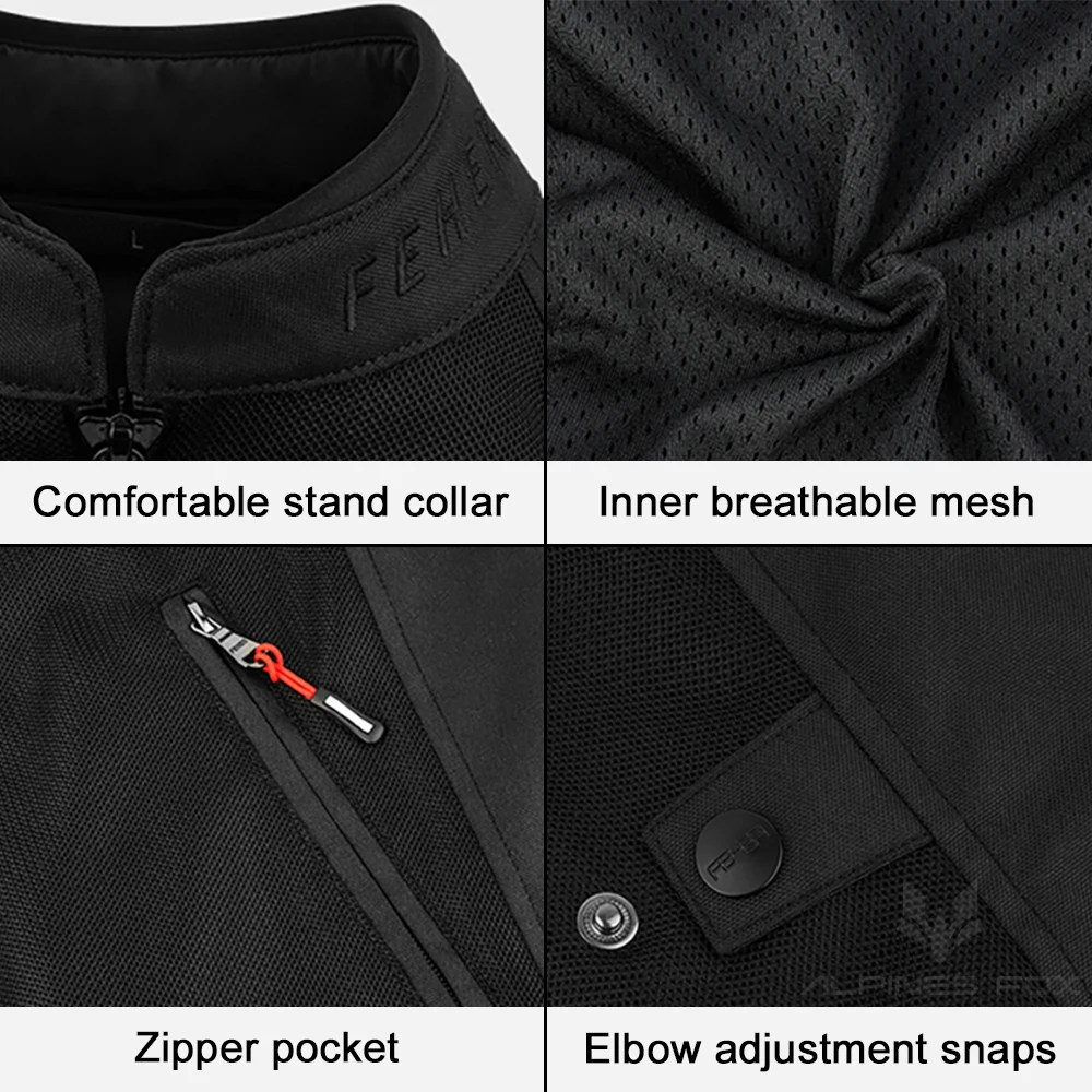 Summer New Motorcycle Jacket Men Moto CE Protective Gear Motocross Enduro Racing Breathable Oxford Jacket Motorbike Clothing 6XL
