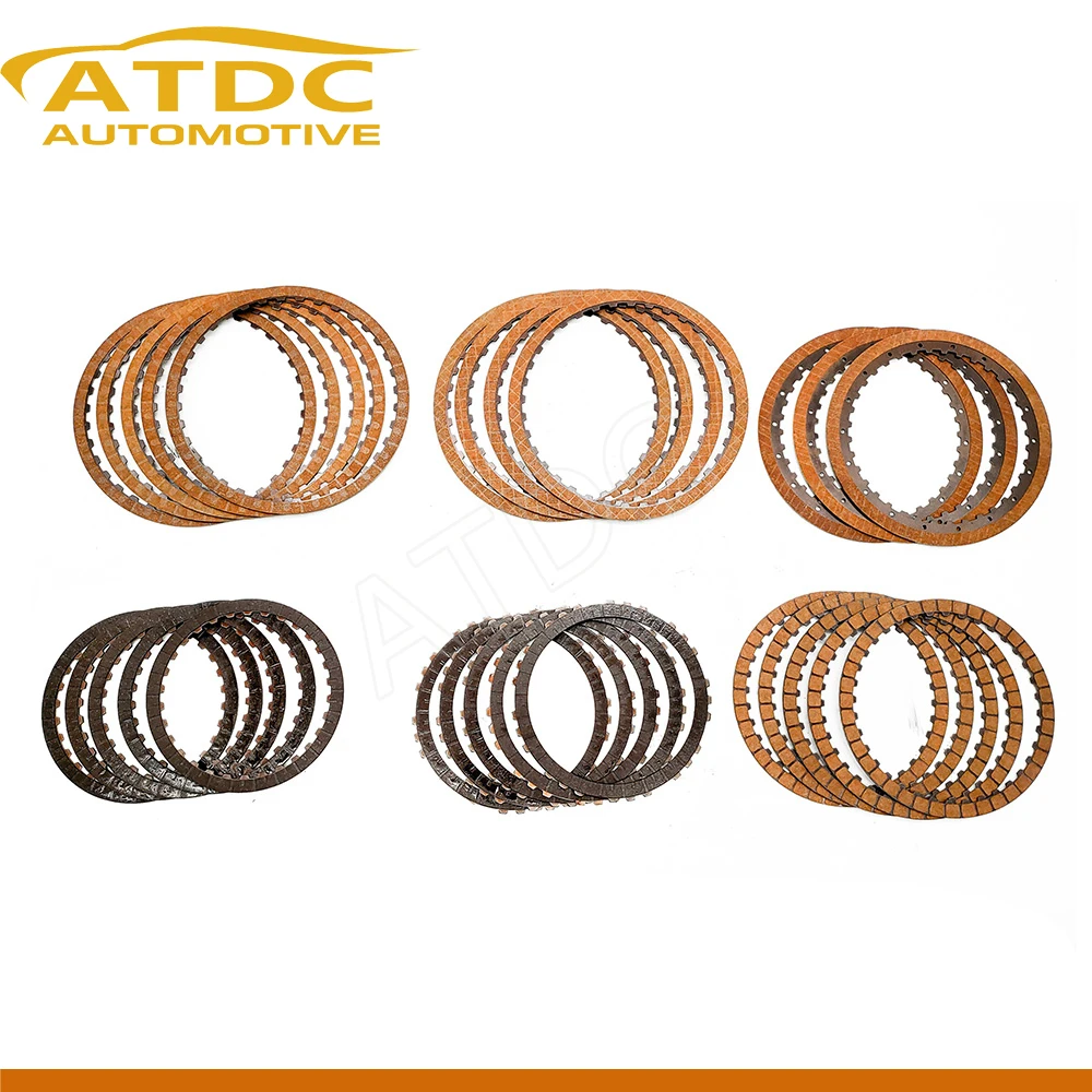 

New A6MF1 A6MF2 6F24 Auto Transmission Clutch Plates Friction Kit Fit For Hyundai 4WD JEEP Compass 2010-ON