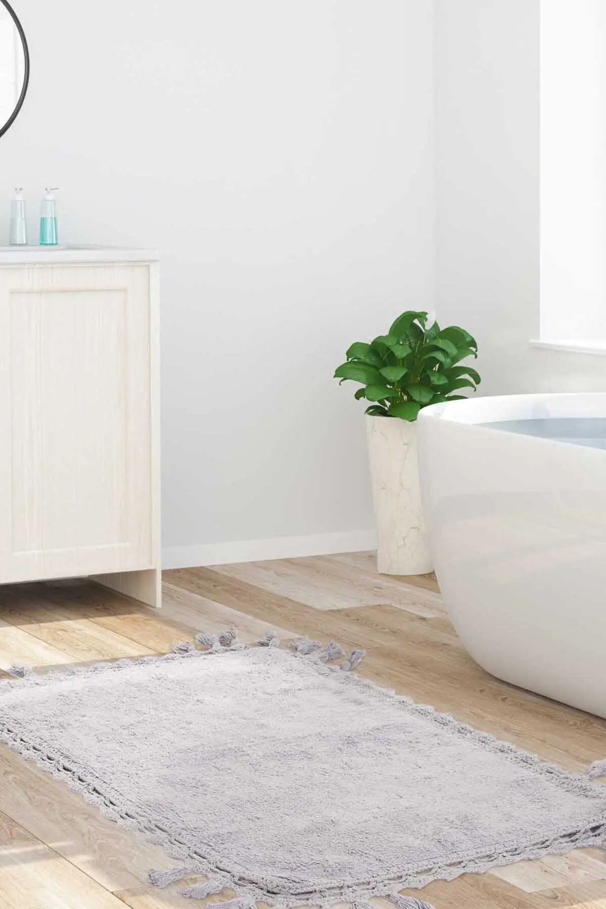 

Lorna Bath Mat 40x60 + 60x90 2 Cotton Textile Home & Furniture