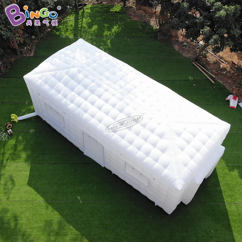 Hot sale 33ft Inflatable White Advertising Tent For Show / Inflated Shelter Tent For Outdoor Event Wedding or Party- BG-A0737 6