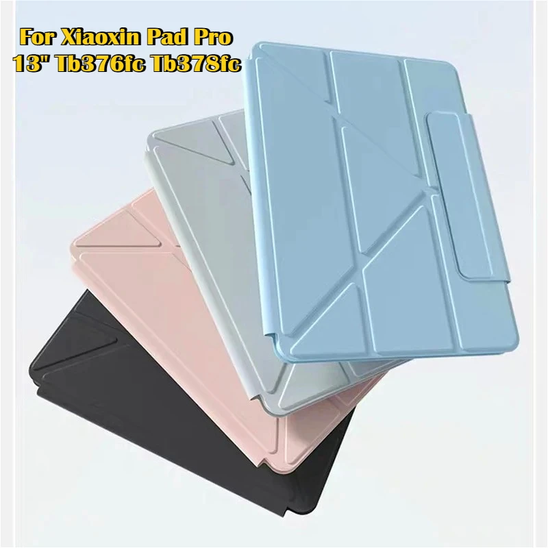 Premium Magnetic PU Leather Fold Stand Cover