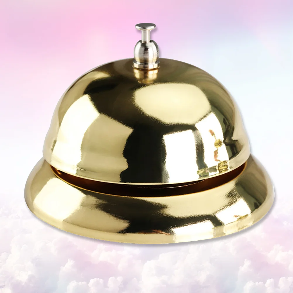 

Restaurant Service Bells Alloy Ring Bell Vintage Table Dinner Bells Hotel Bells Customer Serving Bells 8.5x8.5x5.5cm