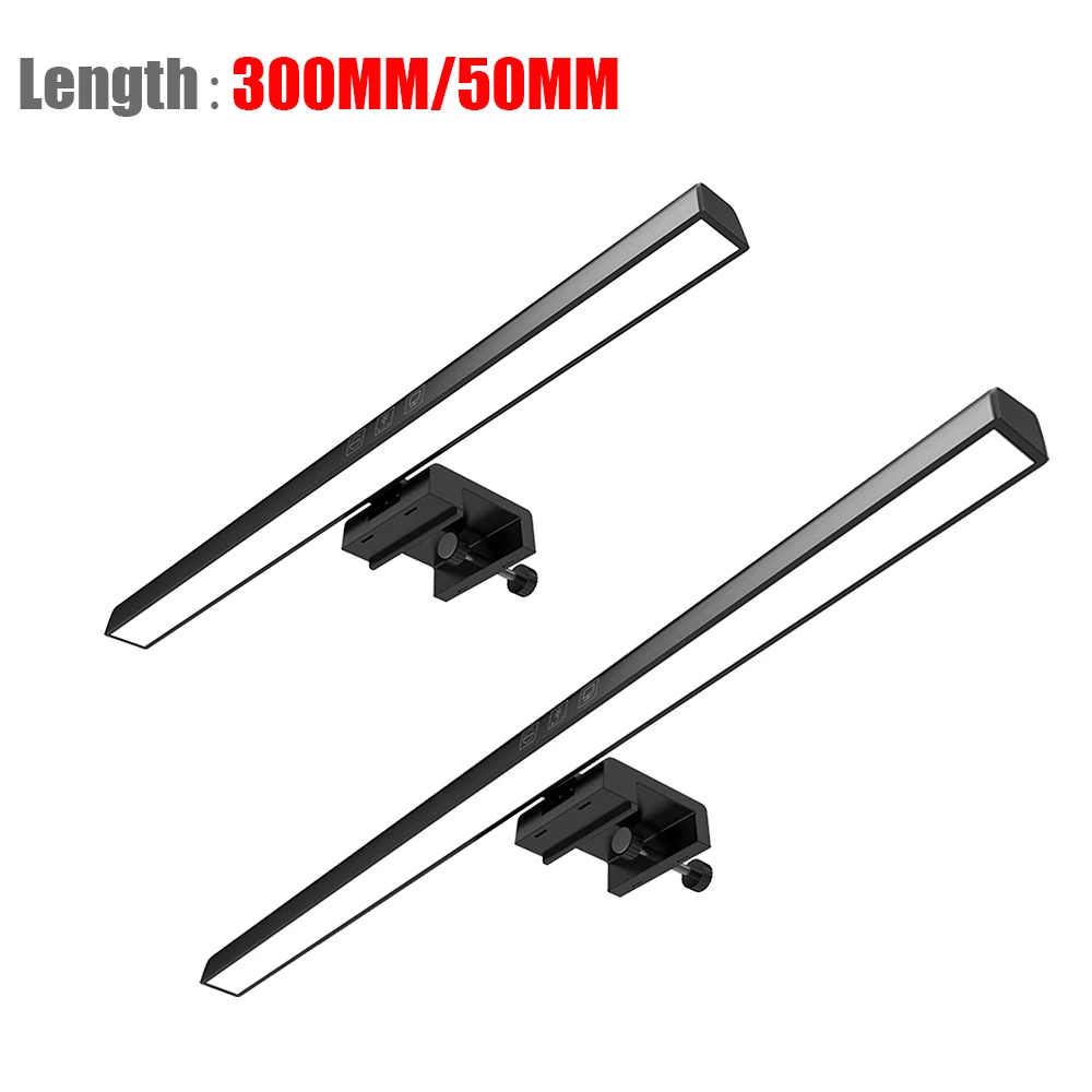Recarregável Pendurado Lâmpada de Toque com Braçadeira, Stepless Escurecimento, Monitor PC, Bar Tela, Luzes para Casa, Escritório, Estudo