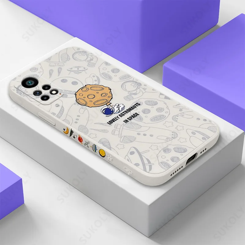 Cosmic Explorer Silicone Phone Case Cover