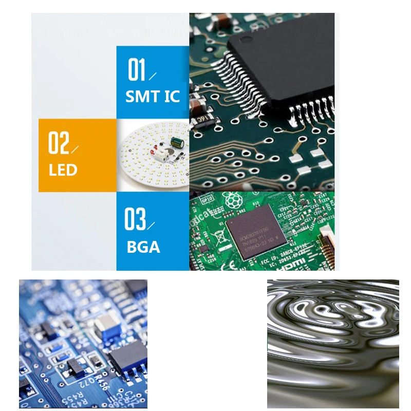 Solder Paste Needle-tube Lead-free Low Temperature Sn42Bi58 Melting Point 138℃ Patch Repair SMD Repair 35/55g