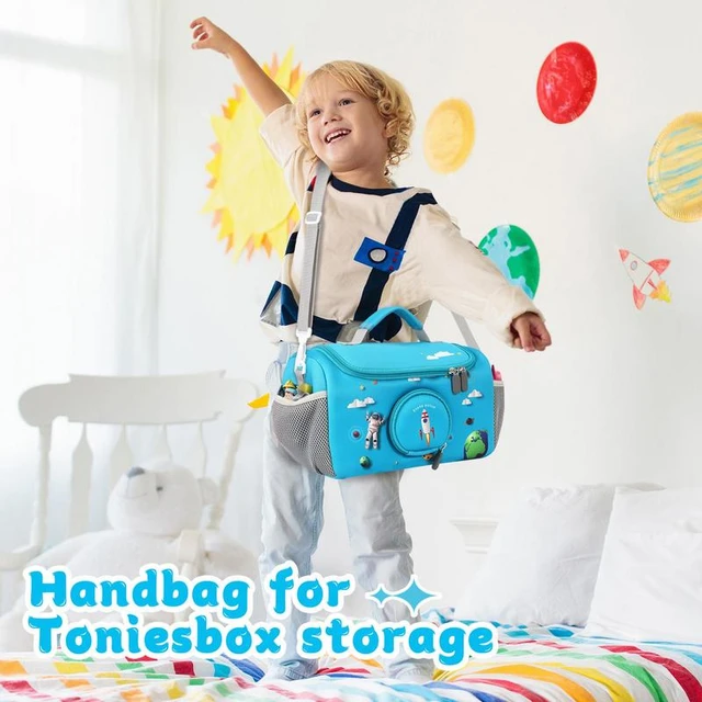 Sac de rangement portable, sac de transport pour lecteur audio Toniebox,  station de charge, casque, plus d'accessoires - AliExpress