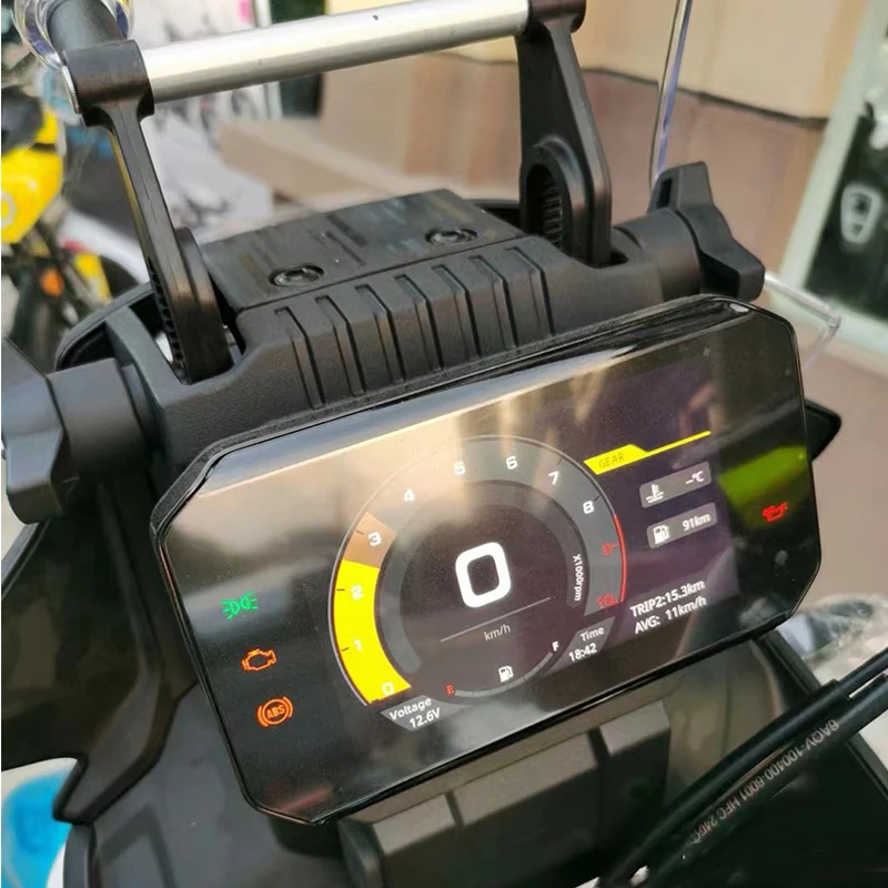 For CFMOTO CF 675SR 675SS 675sr 675ss SR SS 2024 Speedometer Cluster Screen Scratch Protection Film Dashboard screen Protector 6