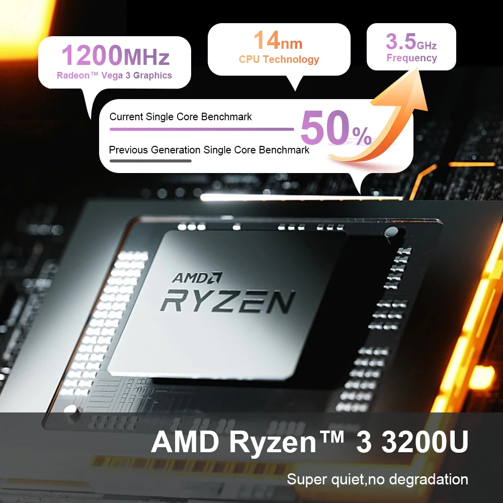 【Marca+】Portátil Ninkear YBOOK15 AMD Ryzen 3 3200U 15,6 pulgadas 360 ° Flip FHD IPS 1920*1080 Pantalla táctil 16G+512GB Teclado retroiluminado - Imagen 3