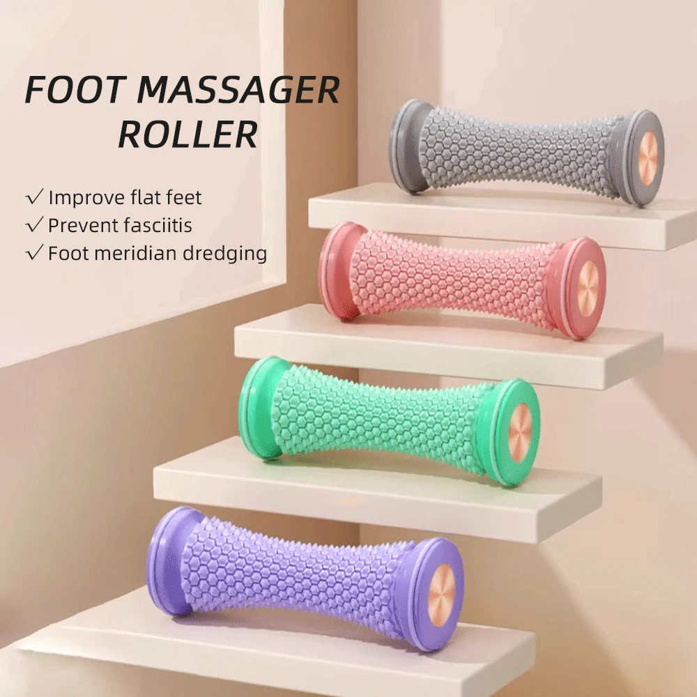 Foot Massage Roller Foot Roller Foot Massager Plantar Acupressure Relaxation Feet Shiatsu Massager Calf Shaping Massage Tools