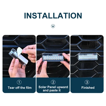 16 LED Solar Warning Strobe Light 6