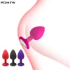 Silicone Butt Plug Unisex Sex Stopper 3 Size Adult Toys For Men/Women Anal Trainer Dildo Intimate Goods Anal Plug For Couples 1
