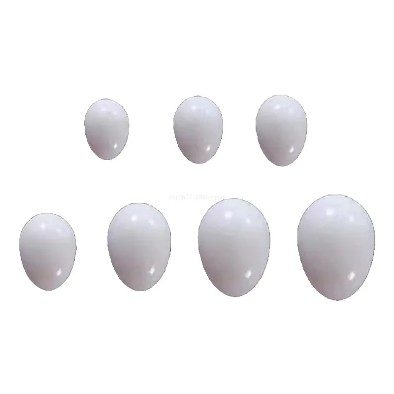 Plastic Lifelike Simulation Bird Eggs Pigeon Quail Fake Egg Aviculture Tools Nest Hatching Eggs accesorios para pajaros 10/1Pcs bird eggs