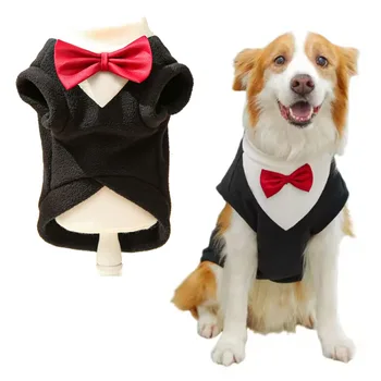 Large Dog Tuxedo Sweater 1
