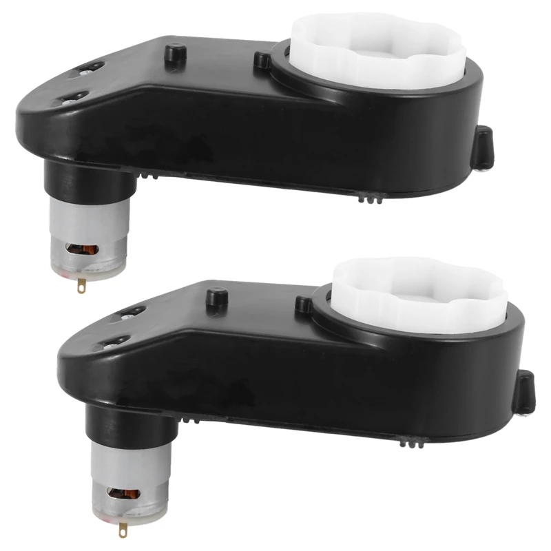 어린이 자동차 장난감, 2X RS390 모터 기어박스, 12V, 20000RPM, DC 모터 기어박스, 새로운 도구